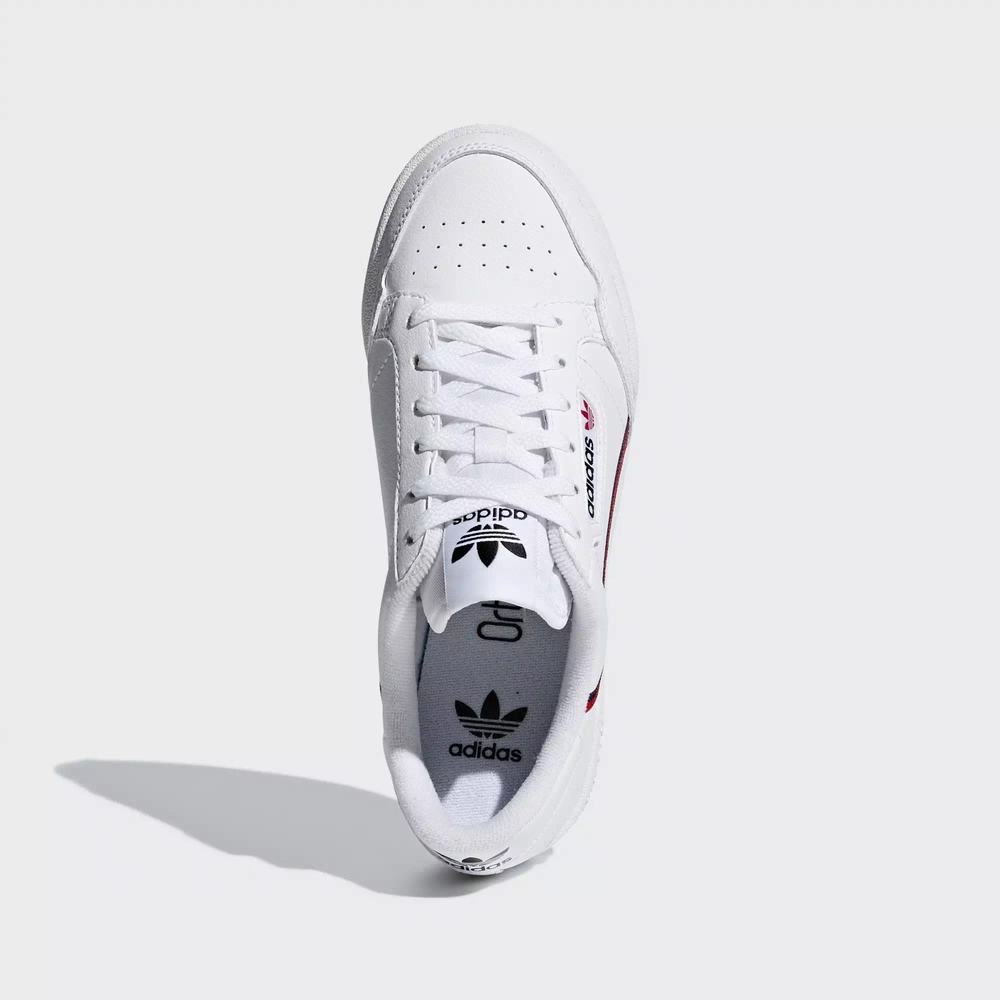 Adidas Continental 80 Tenis Blancos Para Niña (MX-61083)